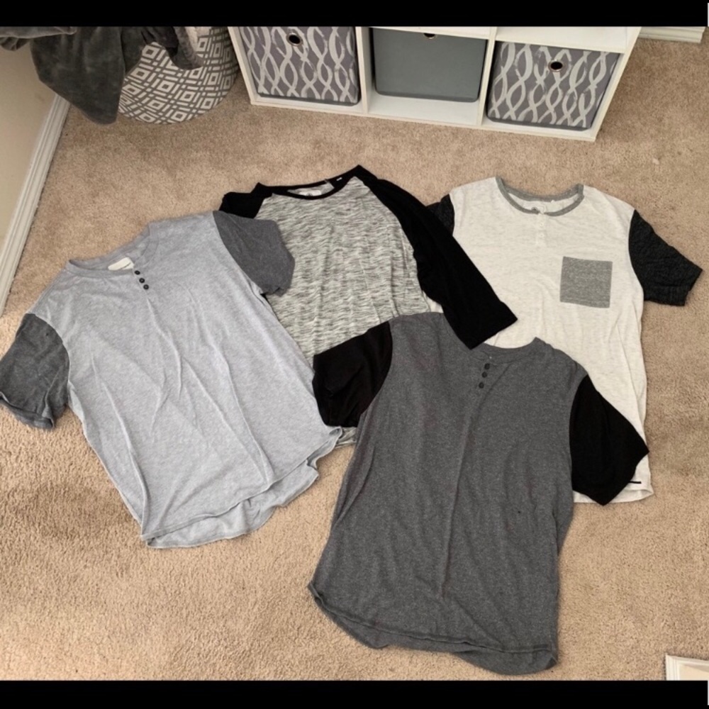 Bundle of 4 pac sun shirts